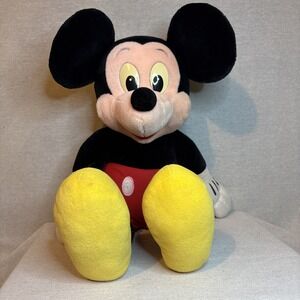 Vintage Mickey Mouse 24" Plush Disneyland Disney‎ World Large Heavy Rare